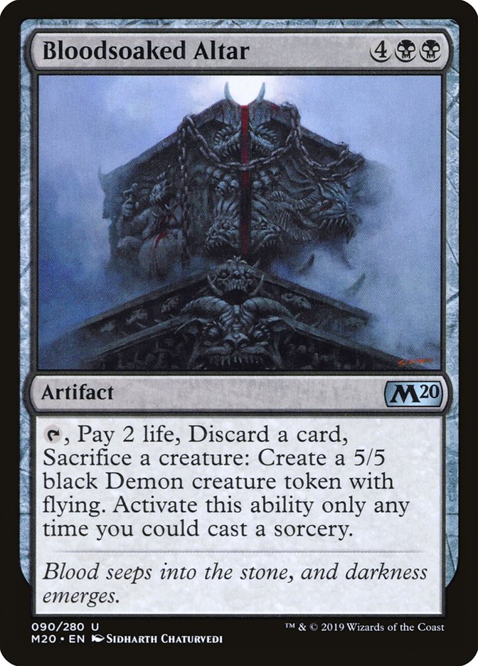 Bloodsoaked Altar [Core Set 2020] Foil