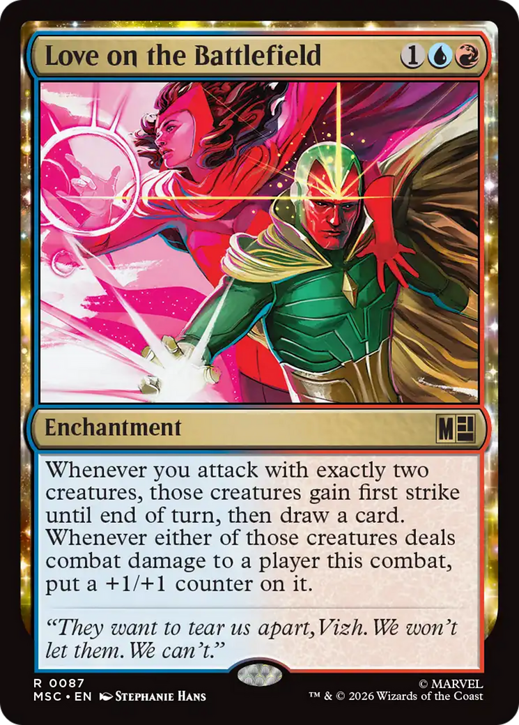 Love on the Battlefield [Marvel Super Heroes Commander] Foil