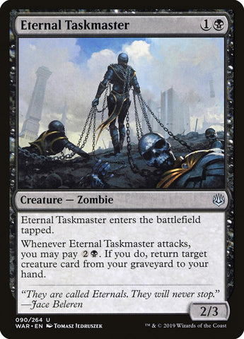 Eternal Taskmaster [War of the Spark] Foil