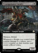 Exsanguinator Cavalry (Extended Art) [March of the Machine Commander] Foil