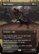 Rat Colony (Borderless) [Bloomburrow Special Guests] Foil