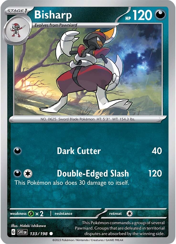 Bisharp (133/198) [Scarlet & Violet: Base Set] Reverse Holofoil