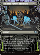 The Last Ronin's Technique (Showcase) [Teenage Mutant Ninja Turtles] Foil