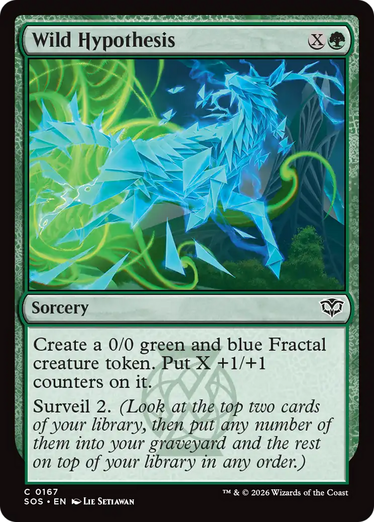 Wild Hypothesis [Secrets of Strixhaven] Foil