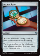 Arcane Signet [Teenage Mutant Ninja Turtles Commander] Foil