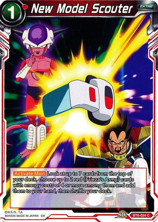 New Model Scouter (BT6-024) [Destroyer Kings] Parallel Foil