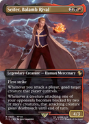 Seifer, Balamb Rival (Borderless) [FINAL FANTASY Commander] Foil