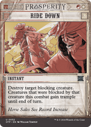 Ride Down [Outlaws of Thunder Junction: Breaking News] Foil