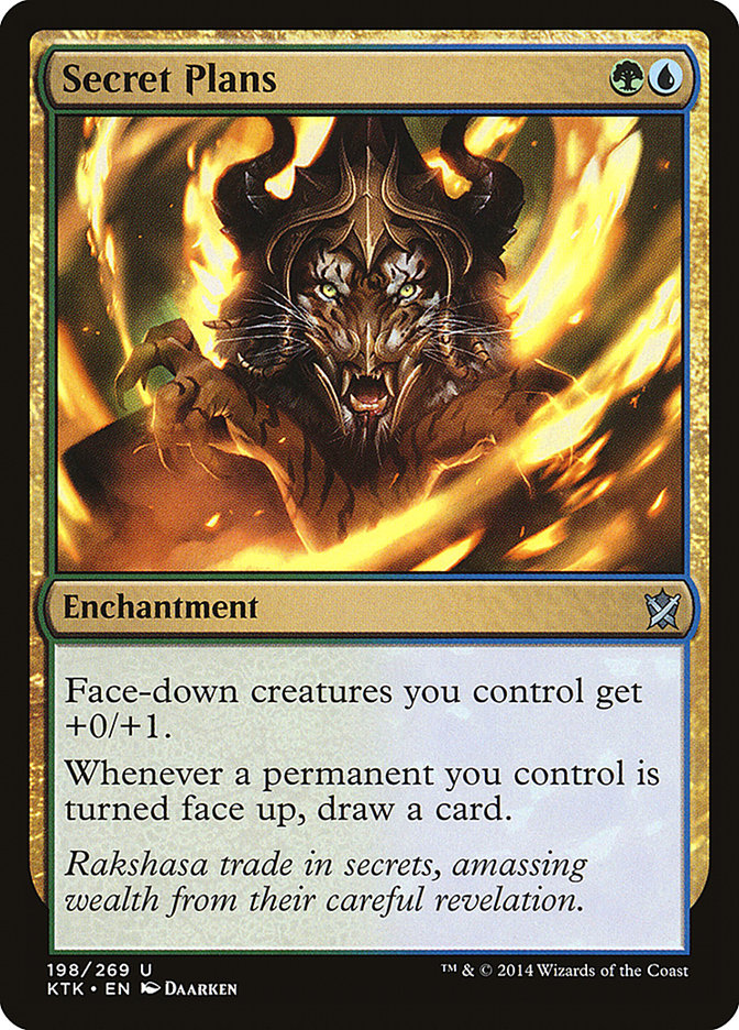 Secret Plans [Khans of Tarkir] Foil