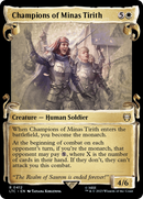 Champions of Minas Tirith [The Lord of the Rings: Tales of Middle-Earth Commander Showcase Scrolls] Foil