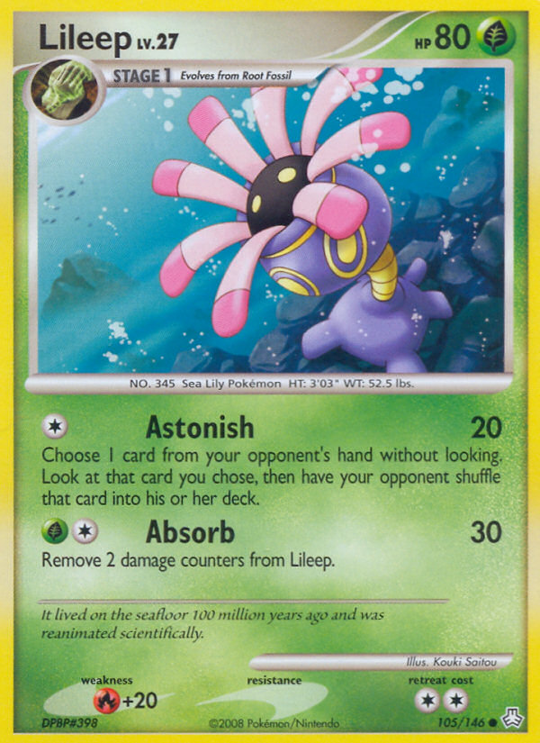 Lileep (105/146) [Diamond & Pearl: Legends Awakened] Reverse Holofoil