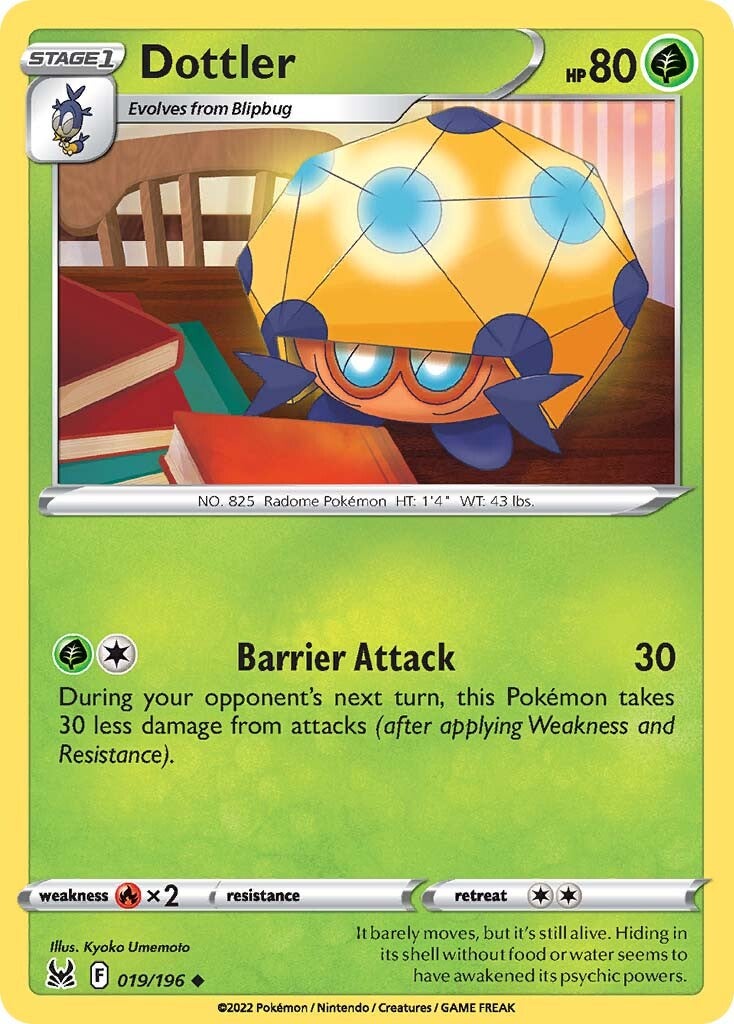 Dottler (019/196) [Sword & Shield: Lost Origin] Reverse Holofoil