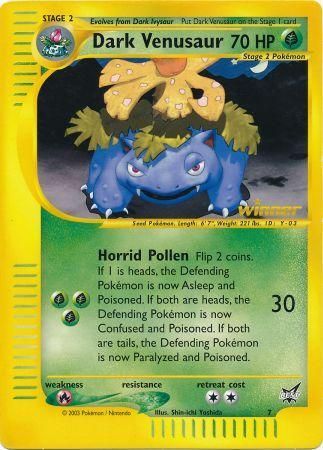 Dark Venusaur (7) (Jumbo Card) [Best of Promos] Holofoil