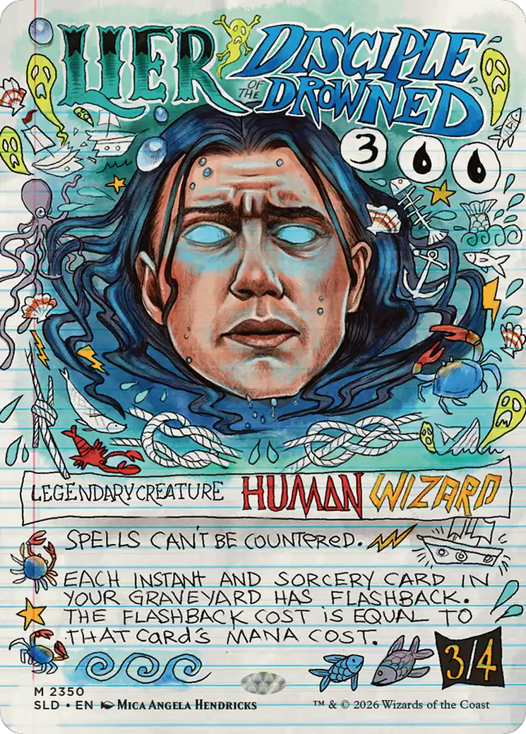 Lier, Disciple of the Drowned [Secret Lair Drop Series] Foil