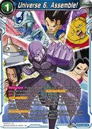 Universe 6, Assemble! (BT15-057) [Saiyan Showdown] Parallel Foil