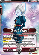 Great Priest // Great Priest, Commander of Angels (BT16-002) [Realm of the Gods] Parallel Foil