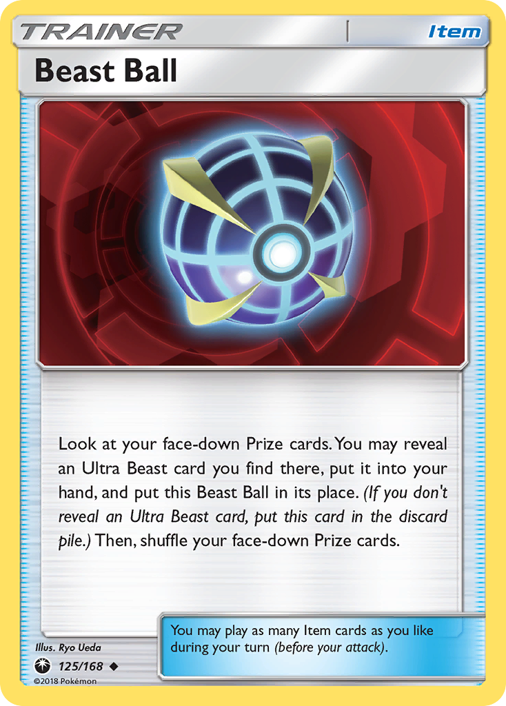 Beast Ball (125/168) [Sun & Moon: Celestial Storm] Reverse Holofoil