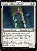 Agent 13, Sharon Carter [Marvel Super Heroes] Foil