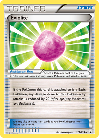 Eviolite (122/135) [Black & White: Plasma Storm] Reverse Holofoil