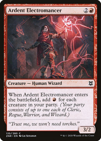 Ardent Electromancer [Zendikar Rising] Foil