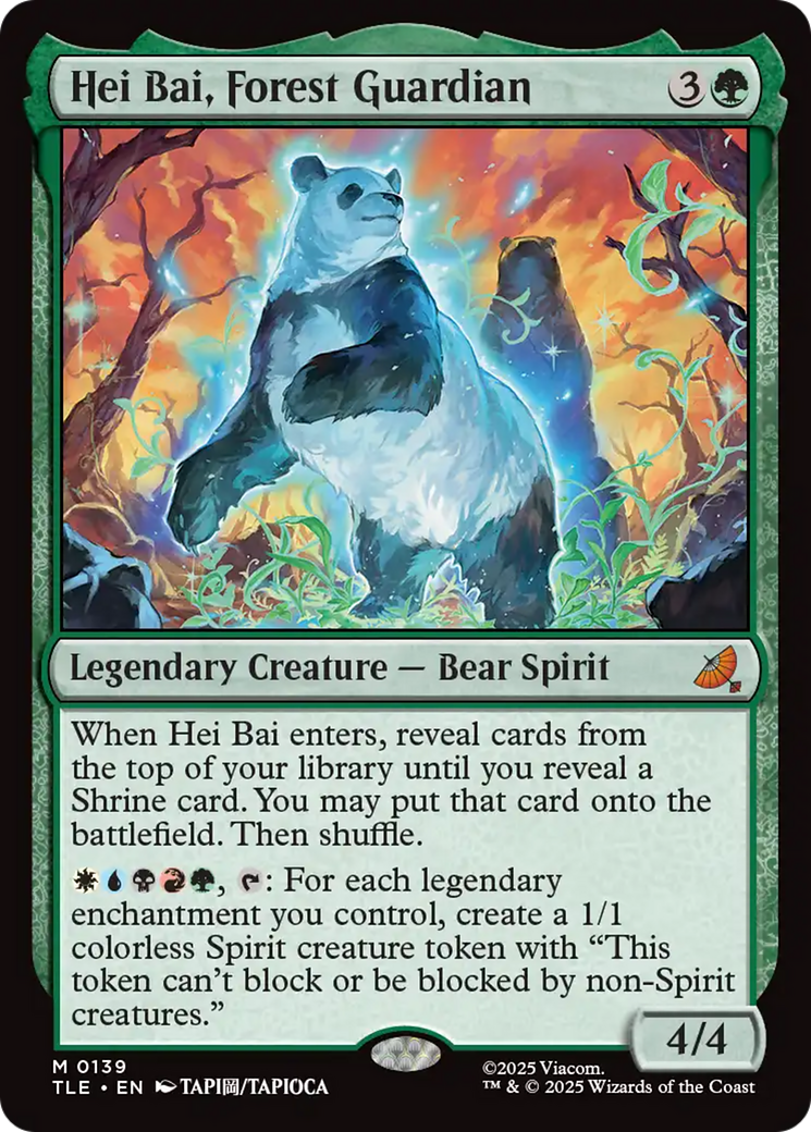 Hei Bai, Forest Guardian [Avatar: The Last Airbender: Eternal-Legal] Foil