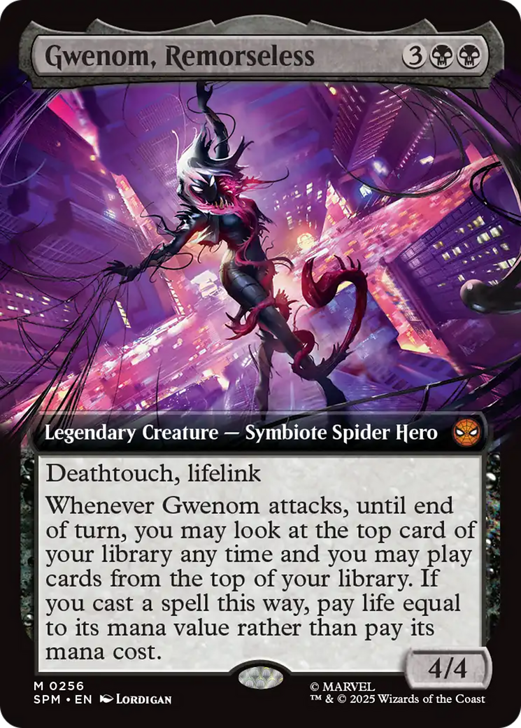 Gwenom, Remorseless (Extended Art) [Marvel's Spider-Man] Foil