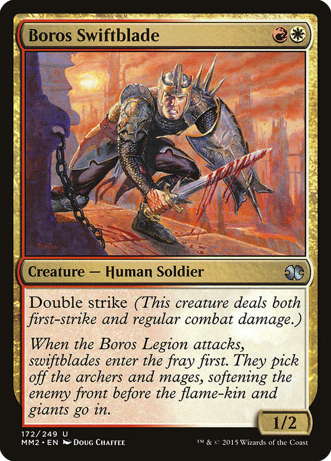 Boros Swiftblade [Modern Masters 2015] Foil