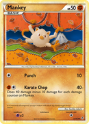 Mankey (53/95) [HeartGold & SoulSilver: Unleashed] Reverse Holofoil