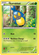 Karrablast (9/108) [Black & White: Dark Explorers] Reverse Holofoil