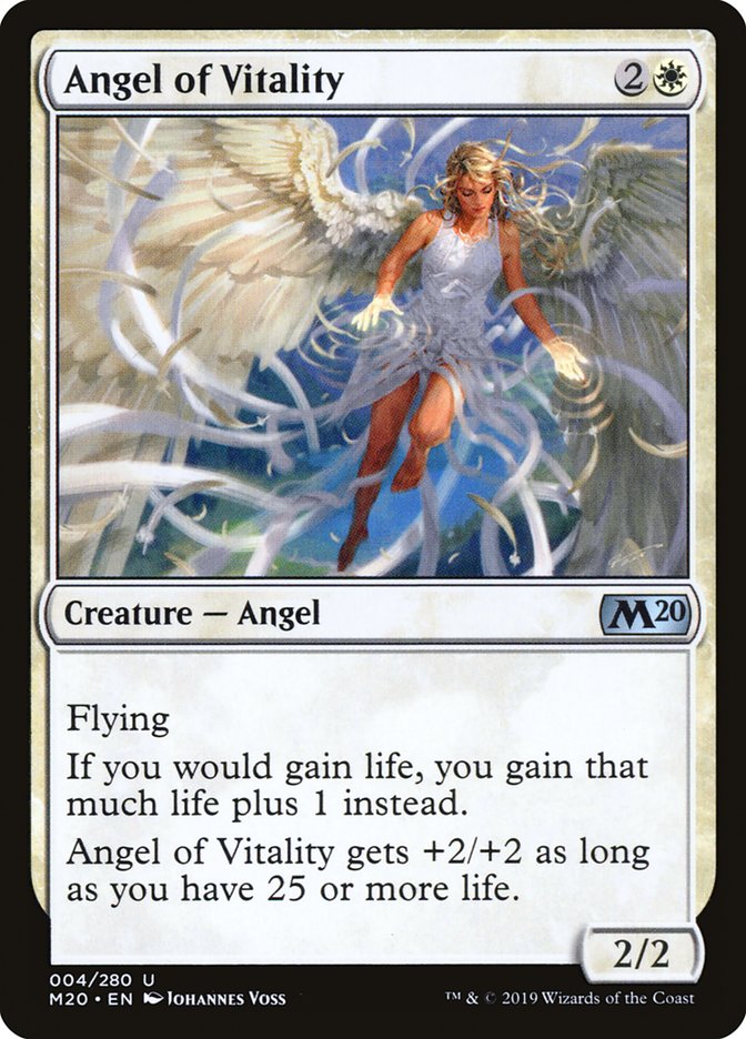 Angel of Vitality [Core Set 2020] Foil