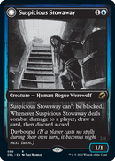 Suspicious Stowaway // Seafaring Werewolf [Innistrad: Double Feature] Foil