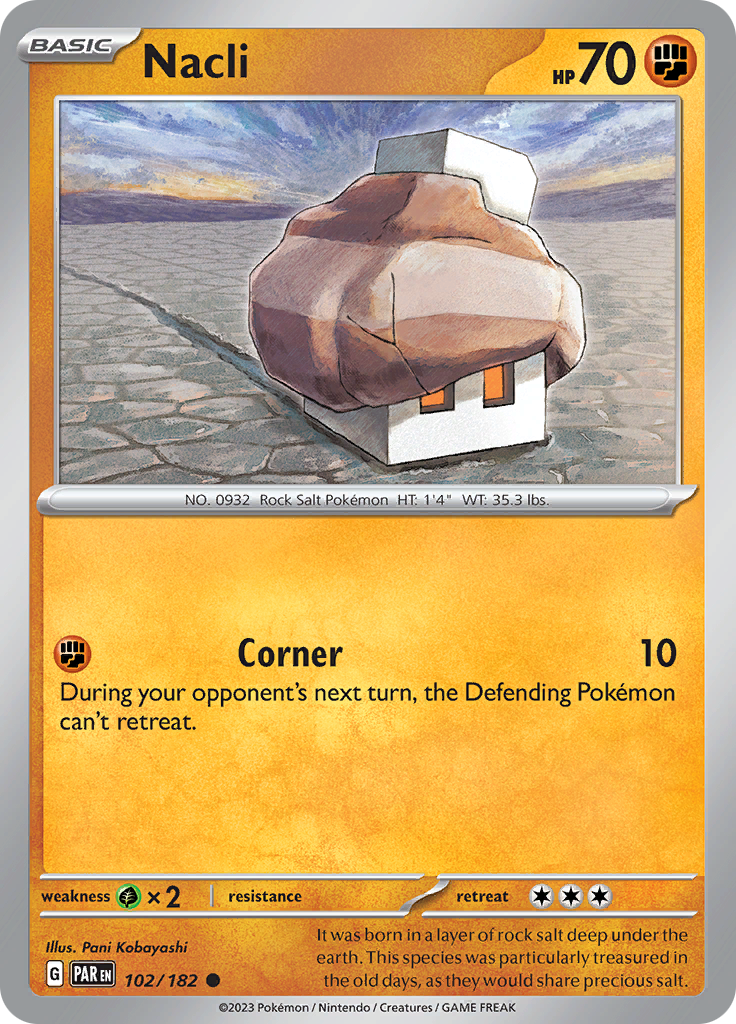 Nacli (102/182) [Scarlet & Violet: Paradox Rift] Reverse Holofoil
