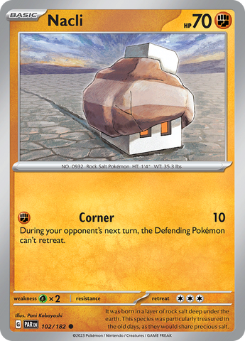 Nacli (102/182) [Scarlet & Violet: Paradox Rift] Reverse Holofoil