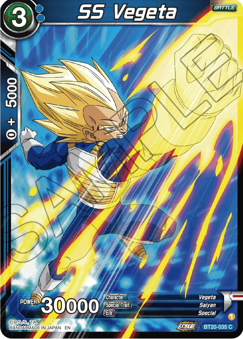 SS Vegeta (BT20-035) [Power Absorbed] Parallel Foil