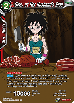 Gine, at Her Husband's Side (Rare) (BT13-016) [Supreme Rivalry] Parallel Foil