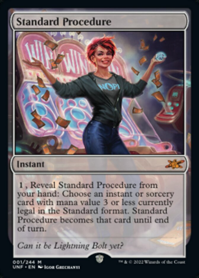 Standard Procedure [Unfinity] Foil