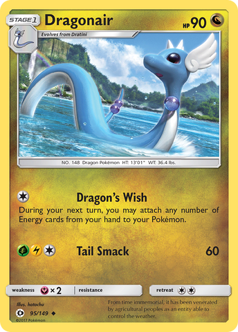 Dragonair (95/149) [Sun & Moon: Base Set] Reverse Holofoil