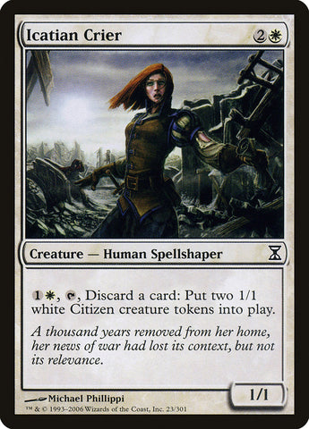 Icatian Crier [Time Spiral] Foil