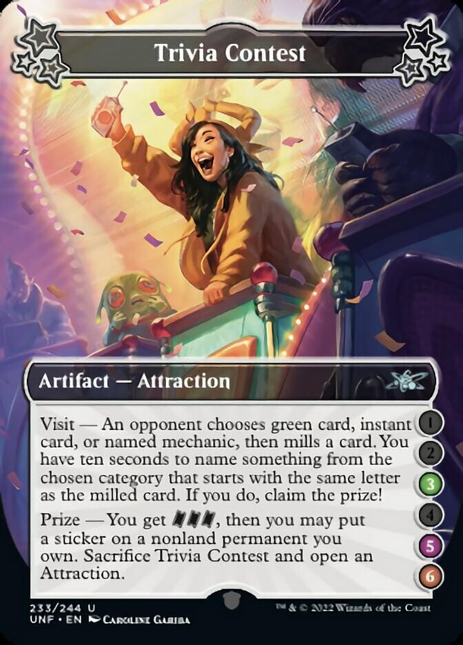 Trivia Contest (3-5-6) [Unfinity] Foil