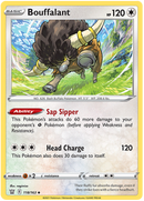 Bouffalant (118/163) [Sword & Shield: Battle Styles] Reverse Holofoil