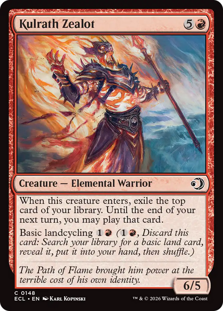 Kulrath Zealot [Lorwyn Eclipsed] Foil