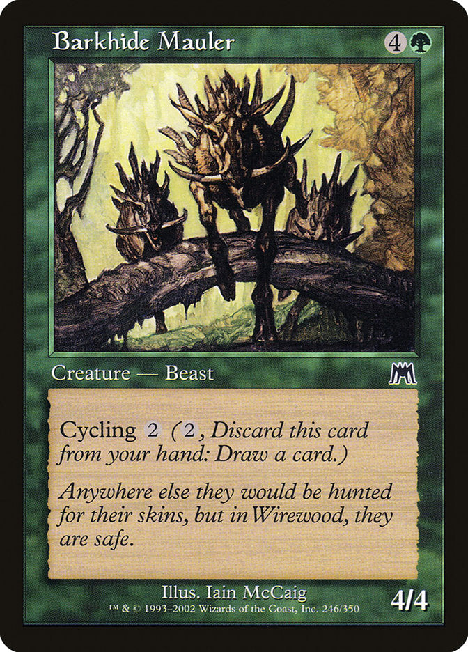 Barkhide Mauler [Onslaught] Foil