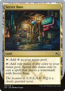 Secret Base (Matt Gaser) [Unstable] Foil