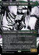 Glissa, Herald of Predation (Showcase Planar Booster Fun) [March of the Machine] Foil