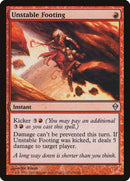 Unstable Footing [Zendikar] Foil