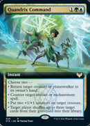 Quandrix Command (Extended Art) [Strixhaven: School of Mages] Foil