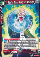 Master Roshi, Ready for Anything (BT12-010) [Vicious Rejuvenation] Parallel Foil