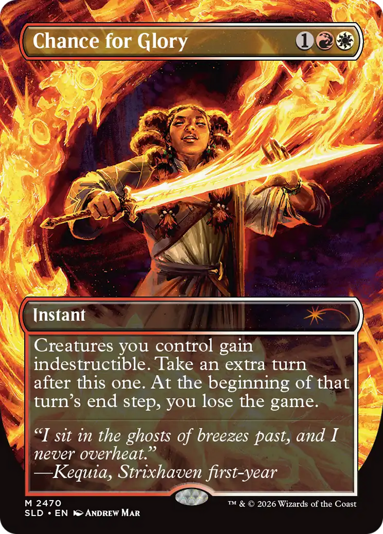 Chance for Glory [Secret Lair Drop Series] Foil