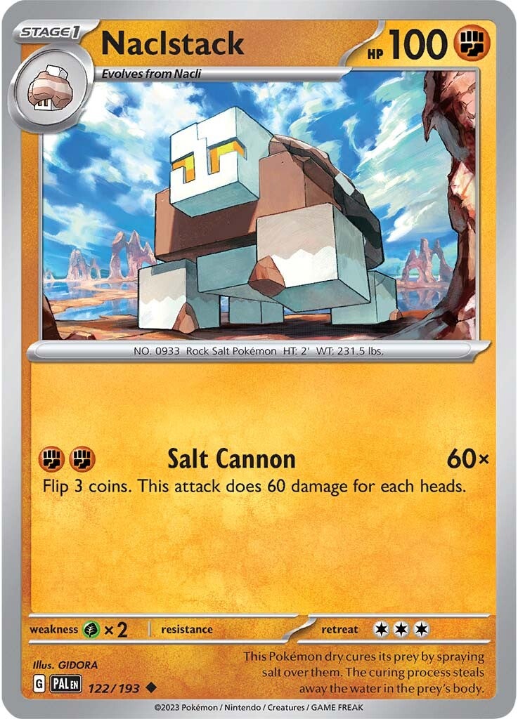 Naclstack (122/193) [Scarlet & Violet: Paldea Evolved] Reverse Holofoil