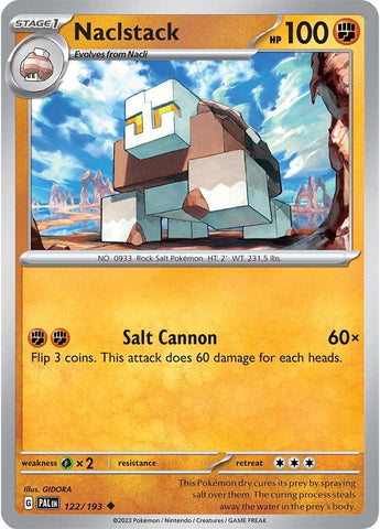 Naclstack (122/193) [Scarlet & Violet: Paldea Evolved] Reverse Holofoil